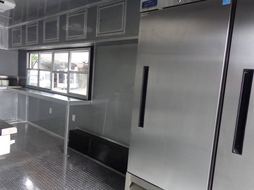 8.5′ x 20′ Silver Frost Concession Food Trailer With Appliances — photo 15