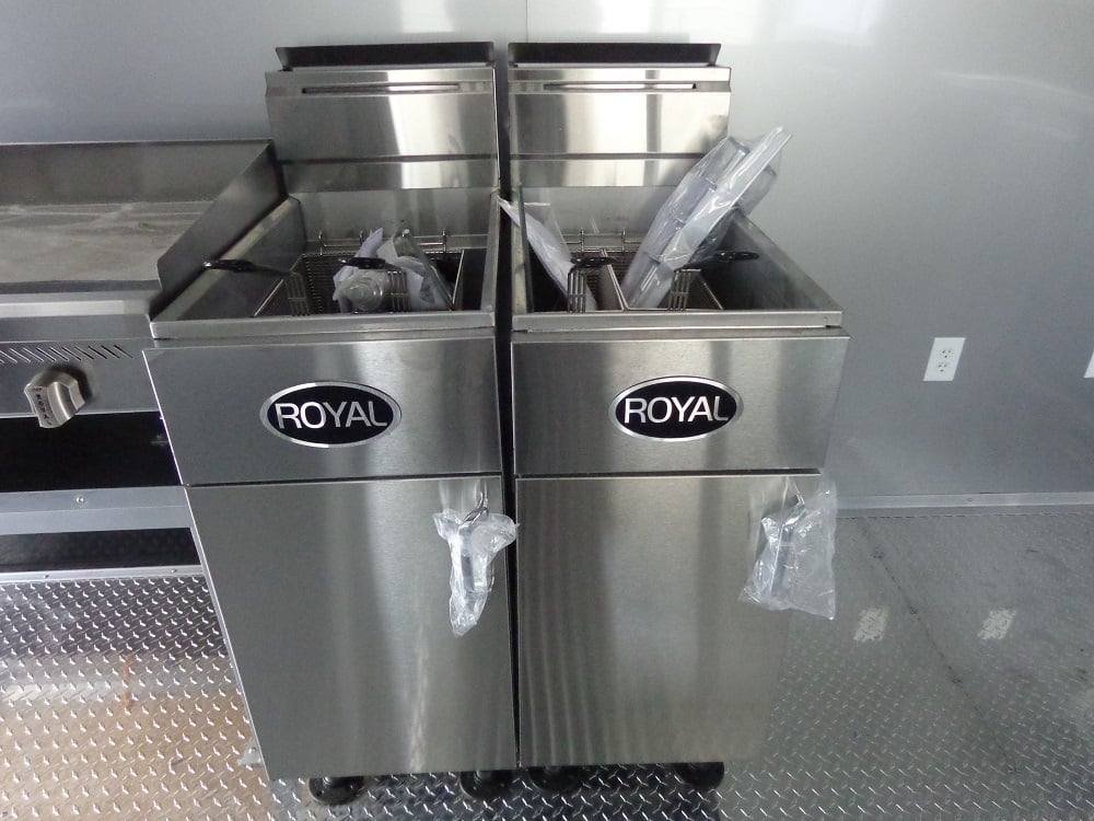 8.5′ x 20′ Silver Frost Concession Food Trailer With Appliances — photo 11