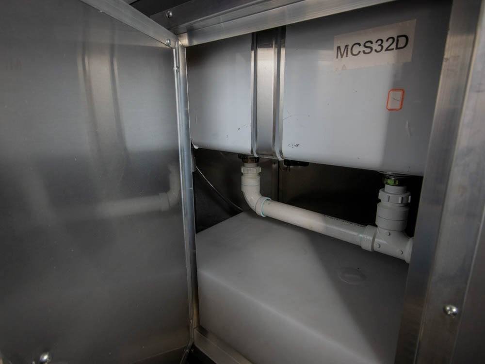 8.5′ x 22′ Black BBQ Concession Trailer with Appliances — photo 13