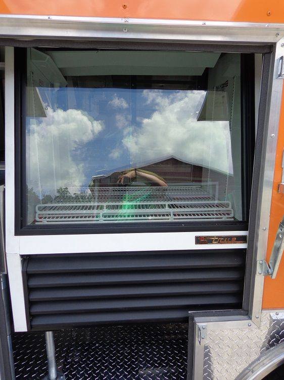 Concession Trailer 8.5′ x 24′ (Orange) Event Kitchen Catering Food BBQ Restroom — photo 11