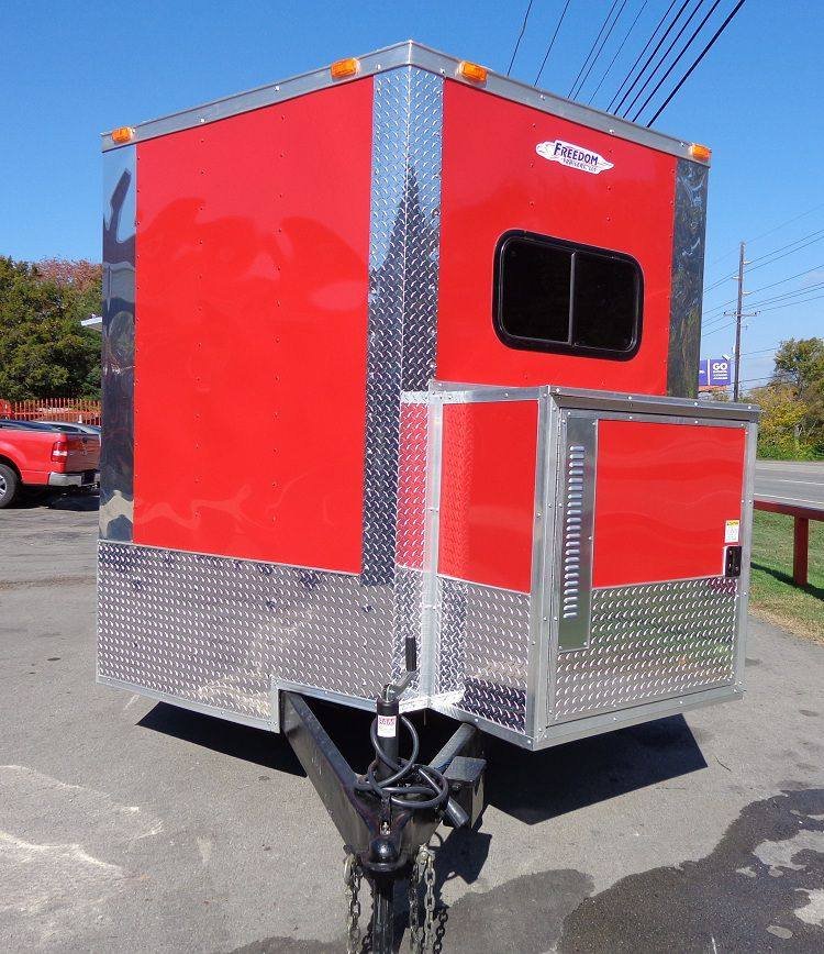 Concession Trailer 8.5’x24′ Red – Vending Catering Event Food — photo 2
