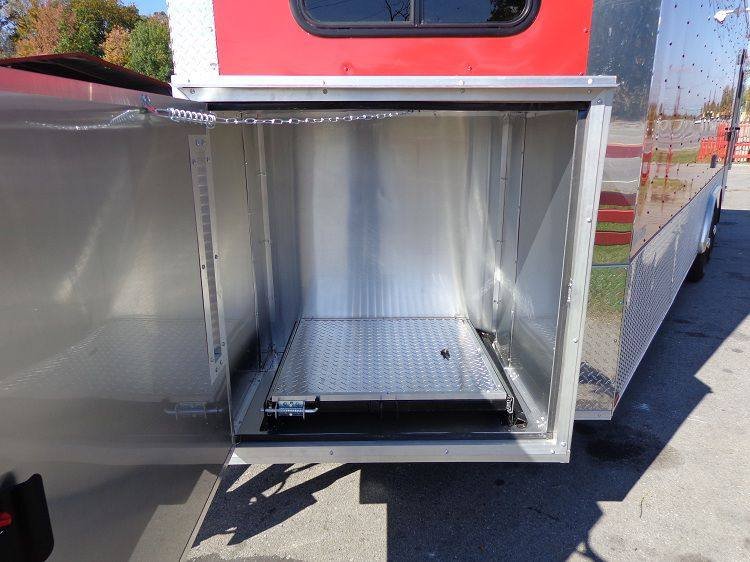 Concession Trailer 8.5’x24′ Red – Vending Catering Event Food — photo 14