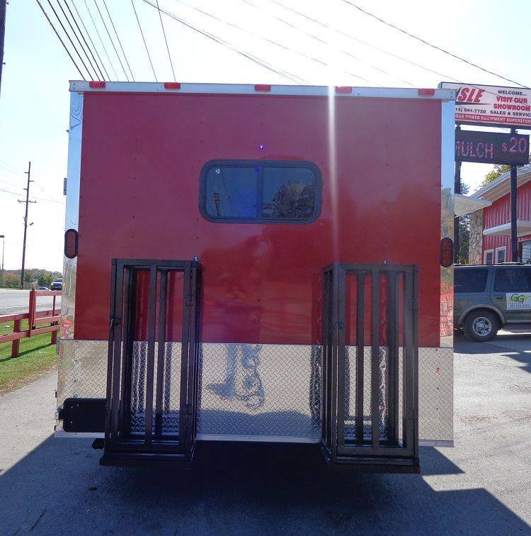 Concession Trailer 8.5’x24′ Red – Vending Catering Event Food — photo 9