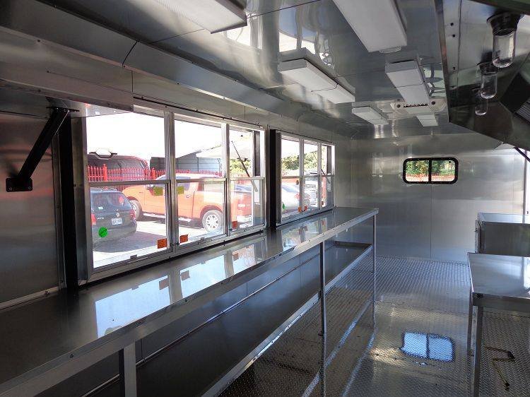 Concession Trailer 8.5’x24′ Red – Vending Catering Event Food — photo 15