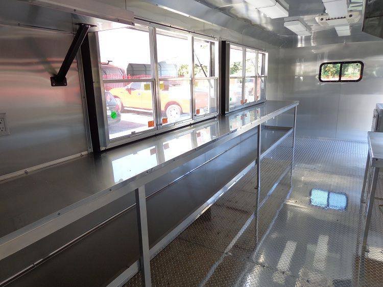 Concession Trailer 8.5’x24′ Red – Vending Catering Event Food — photo 13
