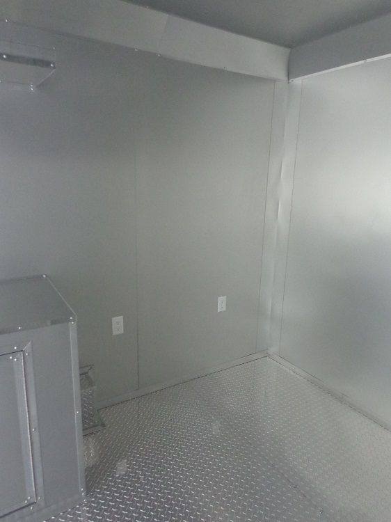 Concession Trailer 8.5′ x 20′ (Yellow) Enclosed Vending Food Custom — photo 3