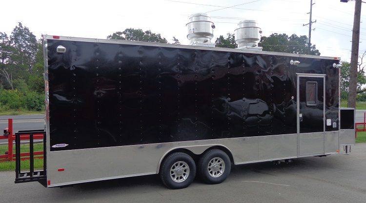 Concession Trailer 8.5′ x 24′ Event Catering Kitchen – Black — photo 3