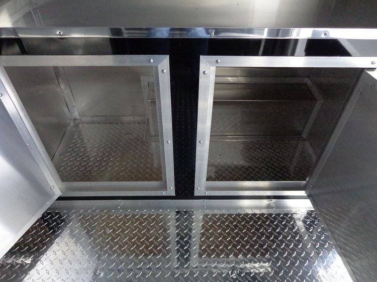 Concession Trailer 8.5′ x 20′ Black – BBQ Smoker Food Vending — photo 6