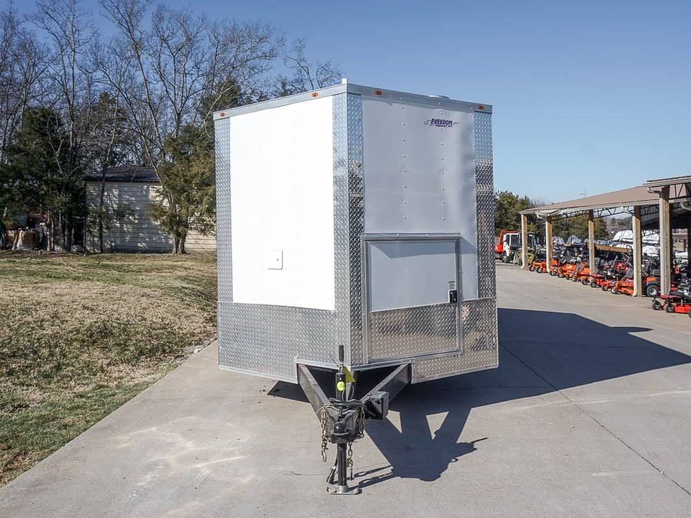 Concession Trailer 8.5×20 White Vending Trailer — photo 2