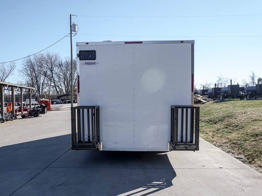 Concession Trailer 8.5×20 White Vending Trailer — photo 9
