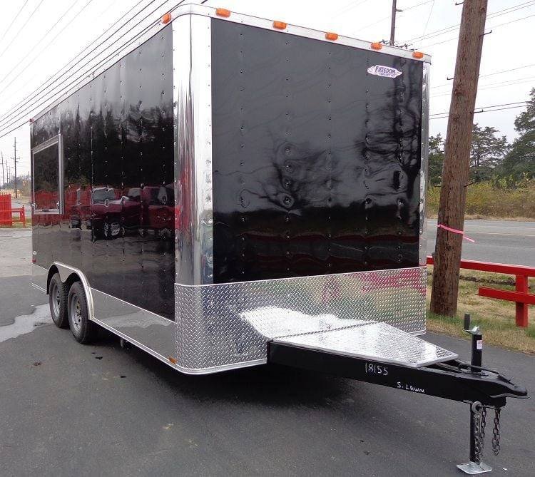 Concession Trailer 8.5’x16′ Black – Food Event Catering Vending — photo 4