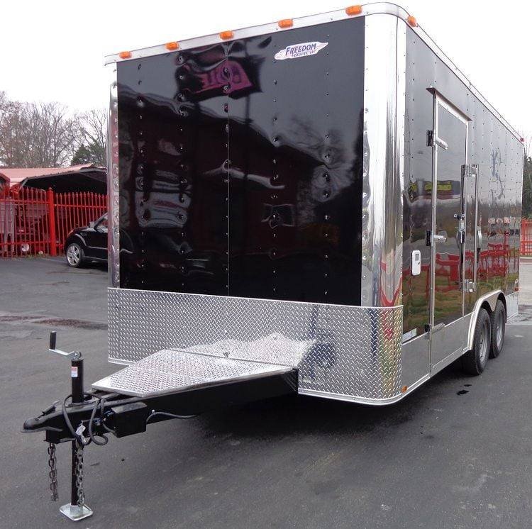 Concession Trailer 8.5’x16′ Black – Food Event Catering Vending — photo 3