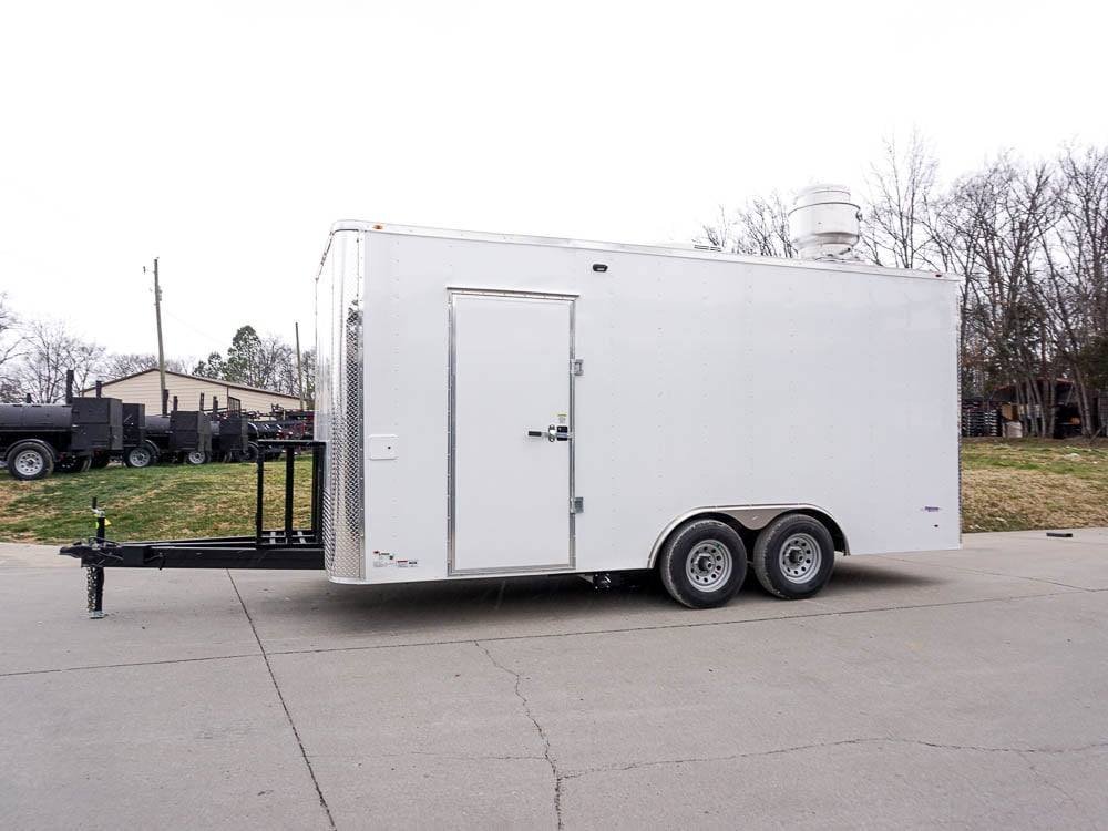 Concession Trailer 8.5×18 White Custom- Event Catering — photo 4