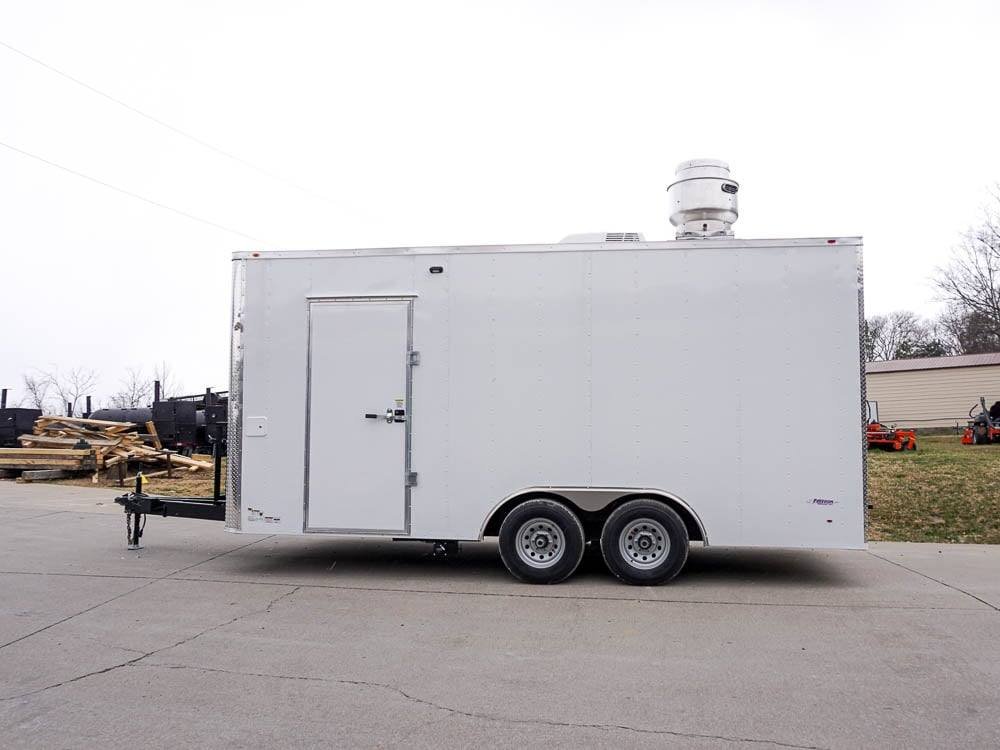 Concession Trailer 8.5×18 White Custom- Event Catering — photo 5