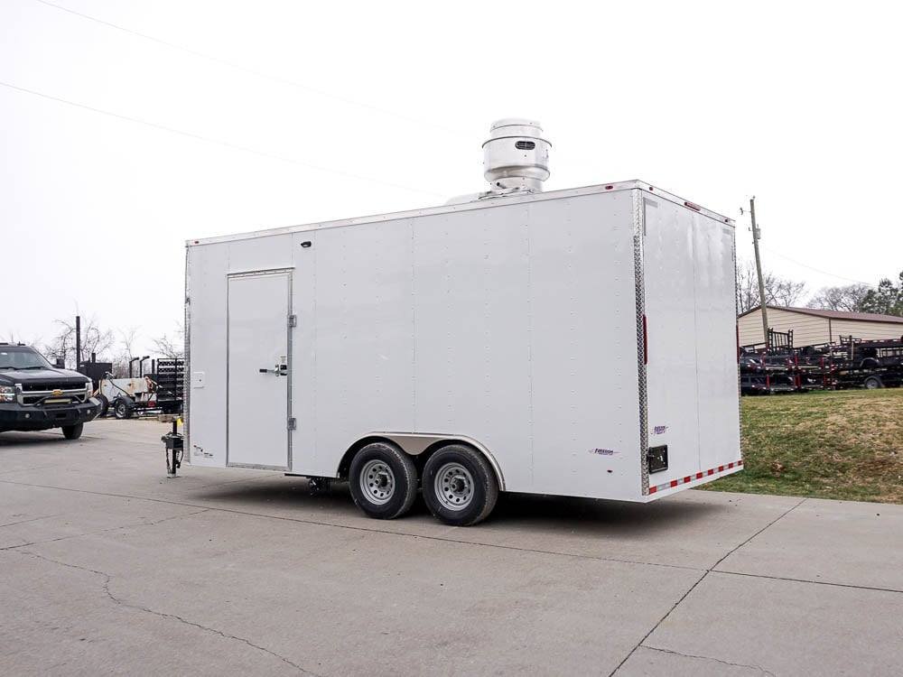 Concession Trailer 8.5×18 White Custom- Event Catering — photo 6