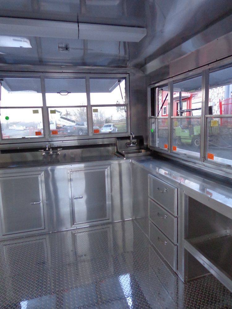 Concession Trailer 8.5’x20′ Yellow – Event Catering Vending Food — photo 6