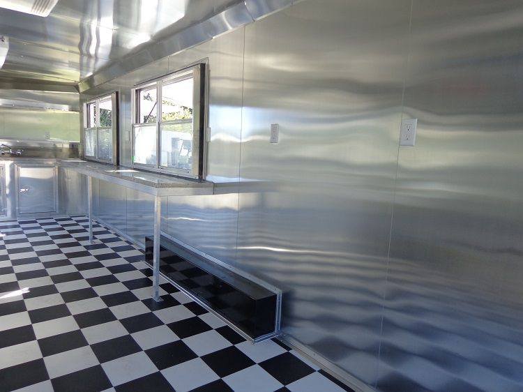 Concession Trailer 8.5’x24′ White – Food Catering Event Vending — photo 3