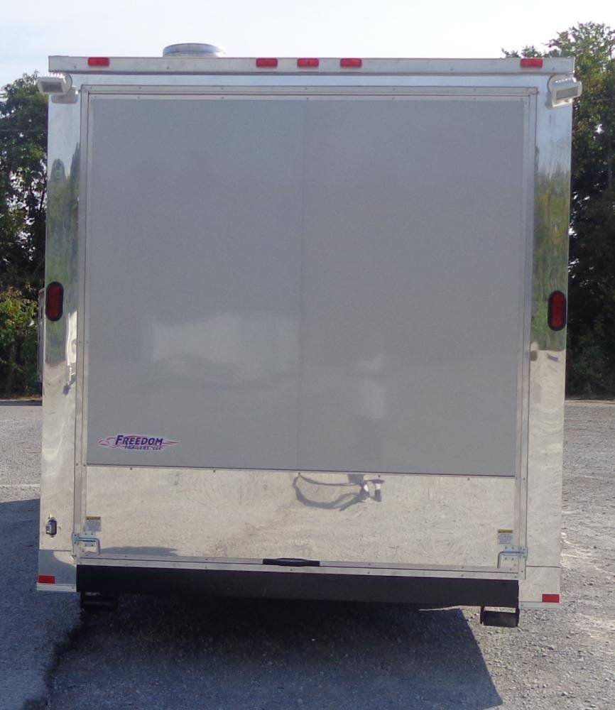 Concession Trailer 8.5′ x 24′ Silver – Vending Food Catering Kitchen — photo 14
