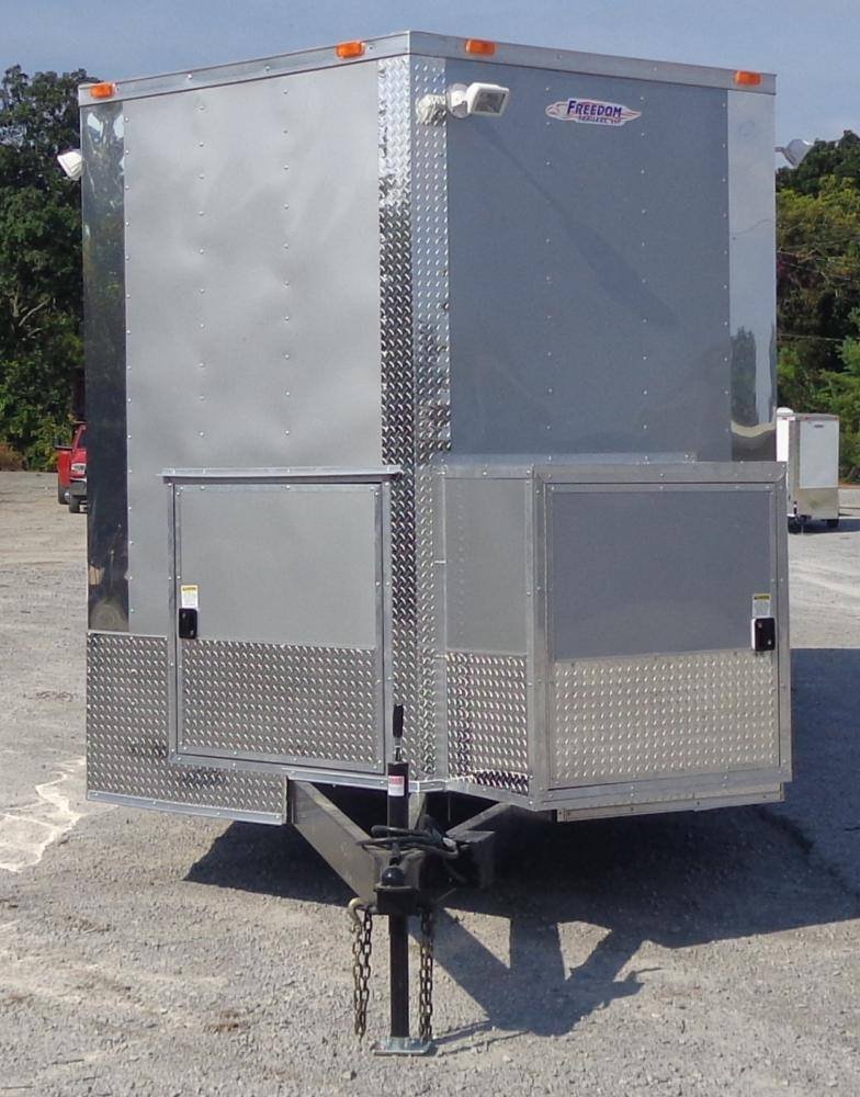 Concession Trailer 8.5′ x 24′ Silver – Vending Food Catering Kitchen — photo 12