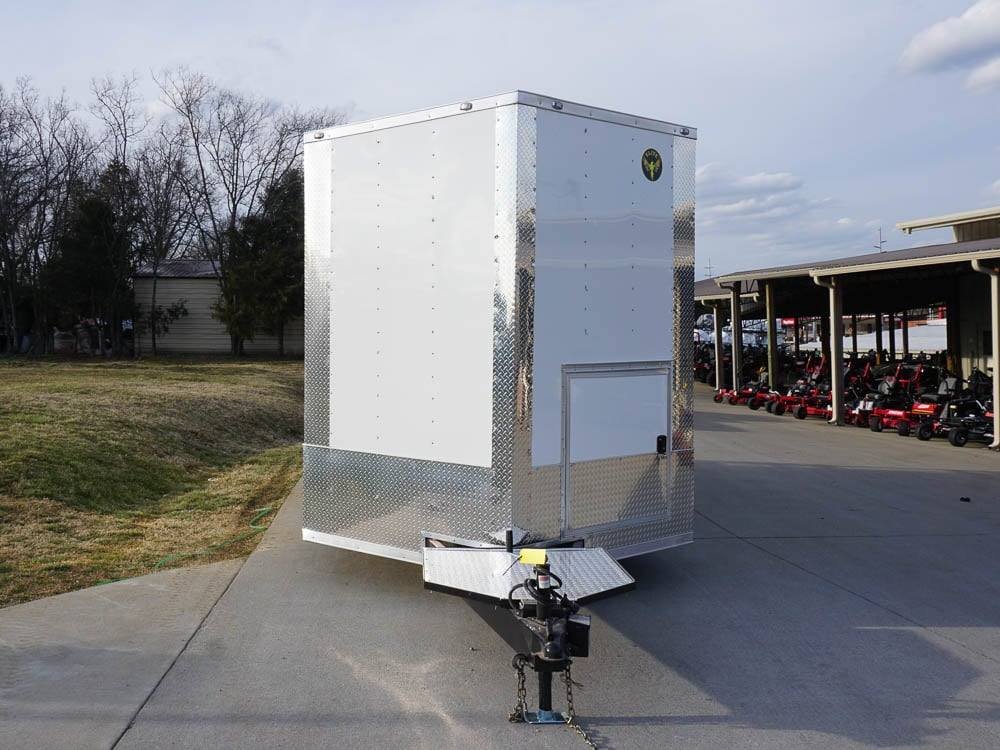Concession Trailer 8.5′ X 18′ White Food Event Catering — photo 2