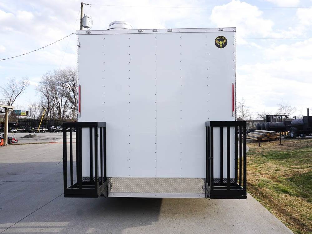 Concession Trailer 8.5′ X 18′ White Food Event Catering — photo 6