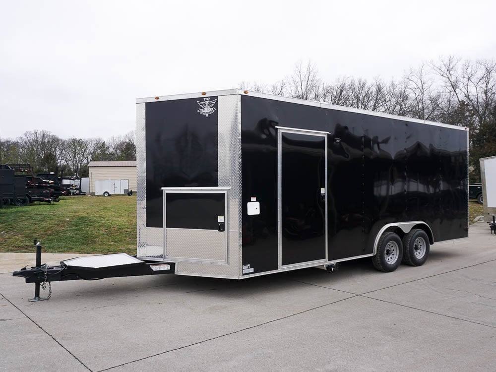 8.5′ x 20′ Concession Food Trailer Black Event Catering Elite — photo 3