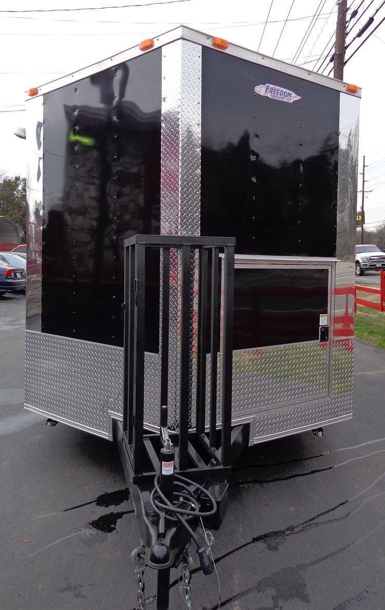 Concession Trailer 8.5’x12′ Black – Food Catering Event Vending — photo 2