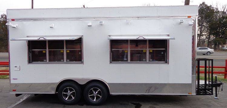 Concession Trailer 8.5’x20′ White – Vending Event Food Catering — photo 5