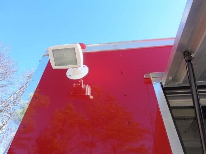 8.5′ x 16′ Red Catering Event Concession Food Trailer — photo 4