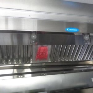 8.5 x 16 red event trailer with ergonomic counters - view 9