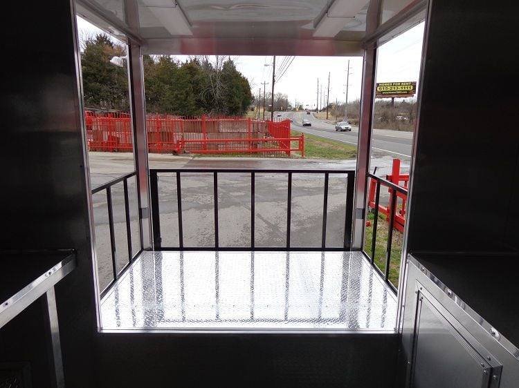 Concession Trailer 8.5’x24′ Red – BBQ Smoker Food Event — photo 12