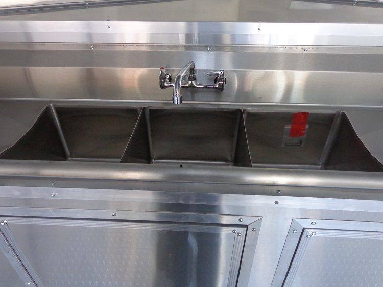Concession Trailer 8.5′ x 24′ Yellow Enclosed Food BBQ Event Catering — photo 2