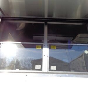 8.5 x 20 White Event Trailer with 10-foot covered porch - view 7