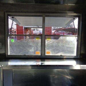 8.5 x 20 White Event Trailer with 10-foot covered porch - view 10