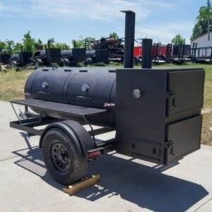250 gallon reverse flow BBQ trailer on a Gorilla build - view 5