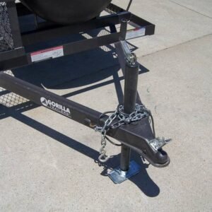 250 gallon reverse flow BBQ trailer on a Gorilla build - view 10
