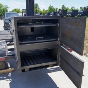 250 gallon reverse flow BBQ trailer on a Gorilla build - view 14
