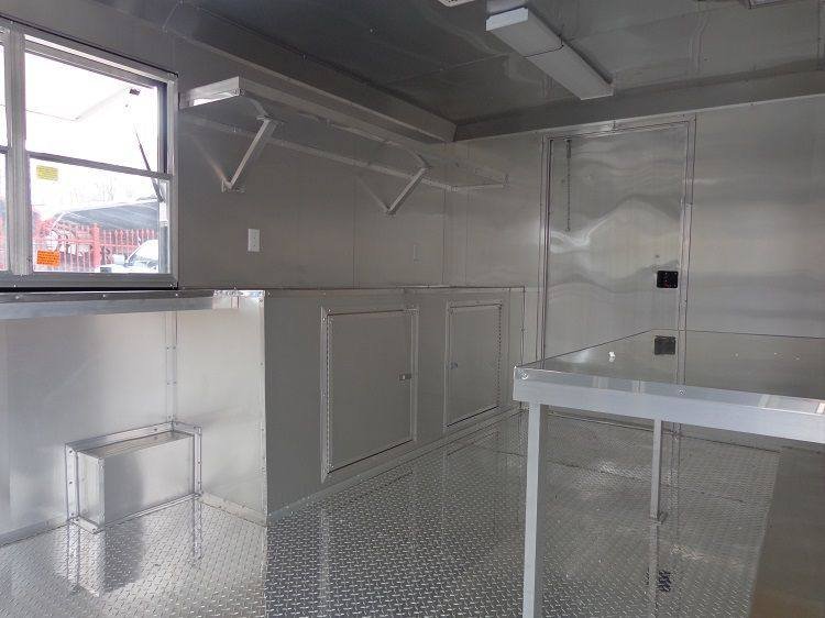 Concession Trailer 8.5’x16′ Red – Custom Food Catering Event — photo 3