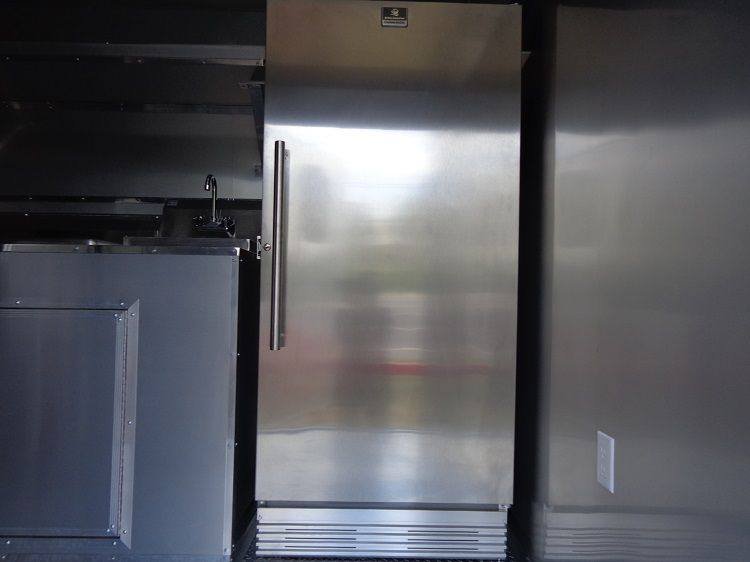 Concession Trailer 8.5’x24′ BBQ Smoker Food Event Catering (Yellow) — photo 14
