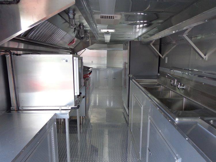 Concession Trailer 8.5’x24′ BBQ Smoker Food Event Catering (Yellow) — photo 2