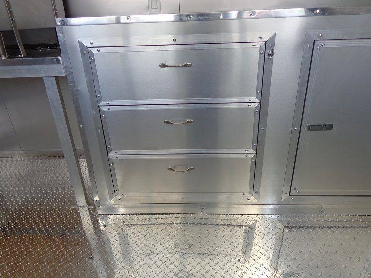 Concession Trailer 8.5’x24′ BBQ Smoker Food Event Catering (Yellow) — photo 5