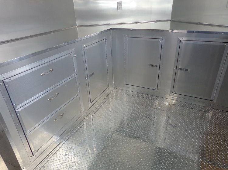 Concession Trailer 8.5’x24′ BBQ Smoker Food Event Catering (Yellow) — photo 11