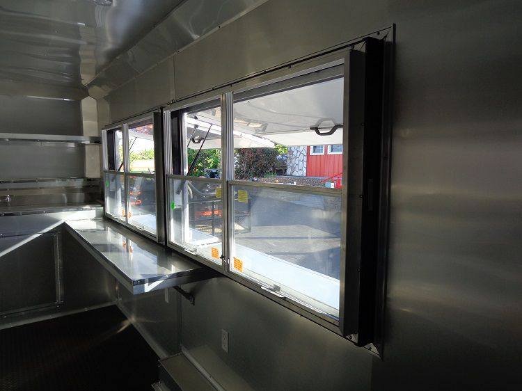 Concession Trailer 8.5’x18′ Blue – Catering Food Custom Vending — photo 4