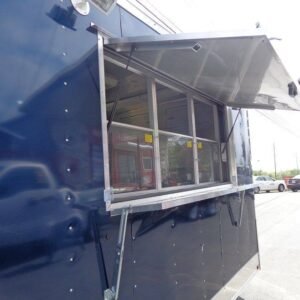 8.5 x 16 Blue Catering Trailer with stainless counters and hand-wash sink - view 15