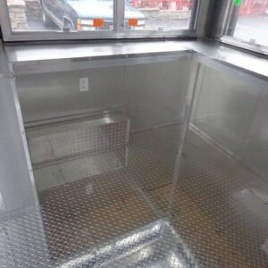 8.5 x 14 Custom Kitchen Trailer with dual marquee windows and vent hood - view 14