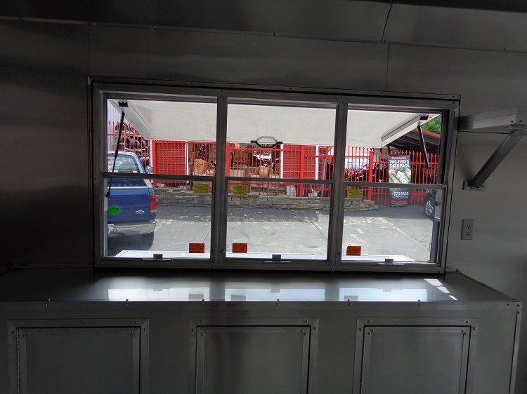 Concession Trailer 8.5’x24′ Red – Food Catering Vending Event — photo 11