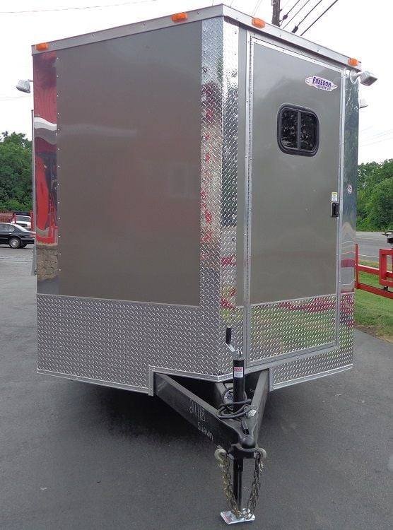 Concession Trailer 8.5’x20′ Grey – Custom Catering Food Event — photo 4