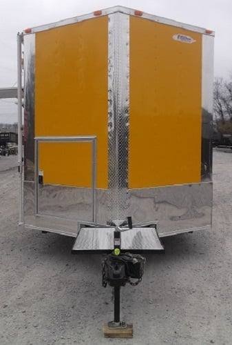 8.5′ x 22′ Yellow Concession BBQ Food Event Catering Trailer — photo 6