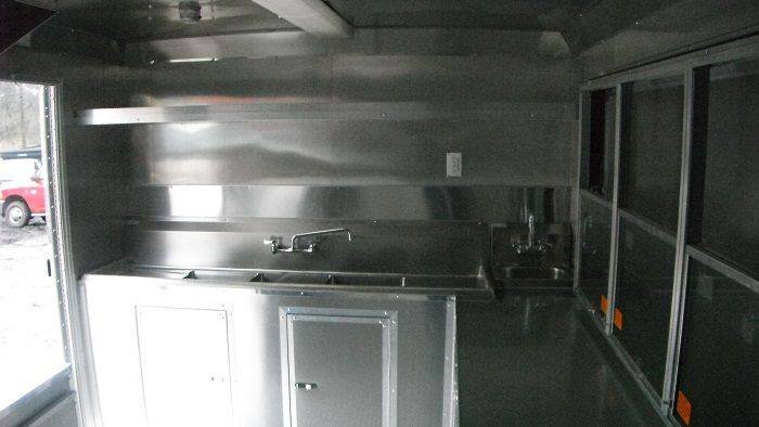 Concession Trailer 8.5’x12′ White – Event Food Vending Catering — photo 13