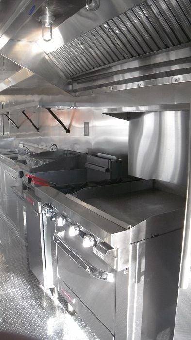 Concession Trailer 8.5’x34′ White – Gooseneck Event Food Vending BBQ — photo 7